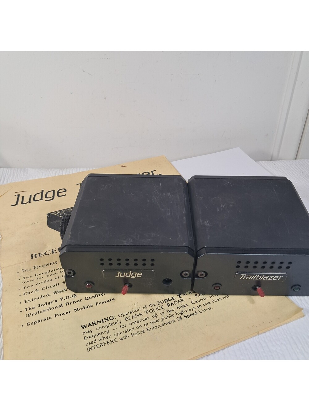 Judge Trailblazer Dual Band FM Receiver Performance Tester Ham Amateur Radio